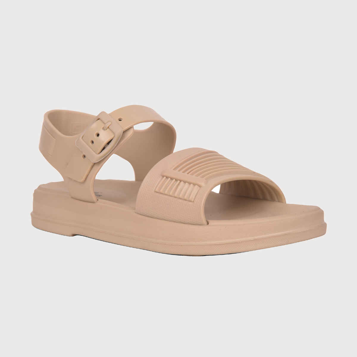 Action Girl's Ontl-43 Soft Sandals | Latest Design Sandals | Office Weal Sandals | Beige - UK 8