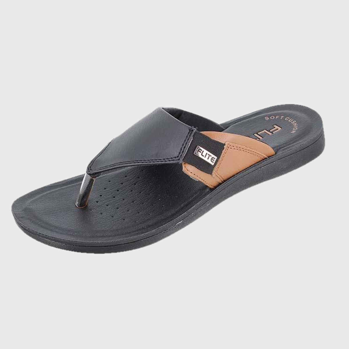 Flite Men's PUG-96 Slippers | Black | 7 UK