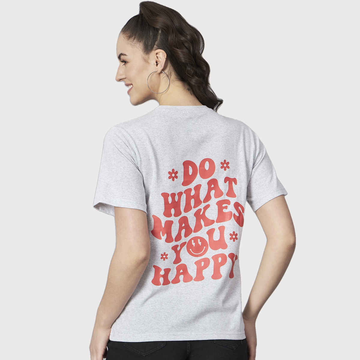 The Dry State Women's White T-shirts & WTSH | 1533A | XL