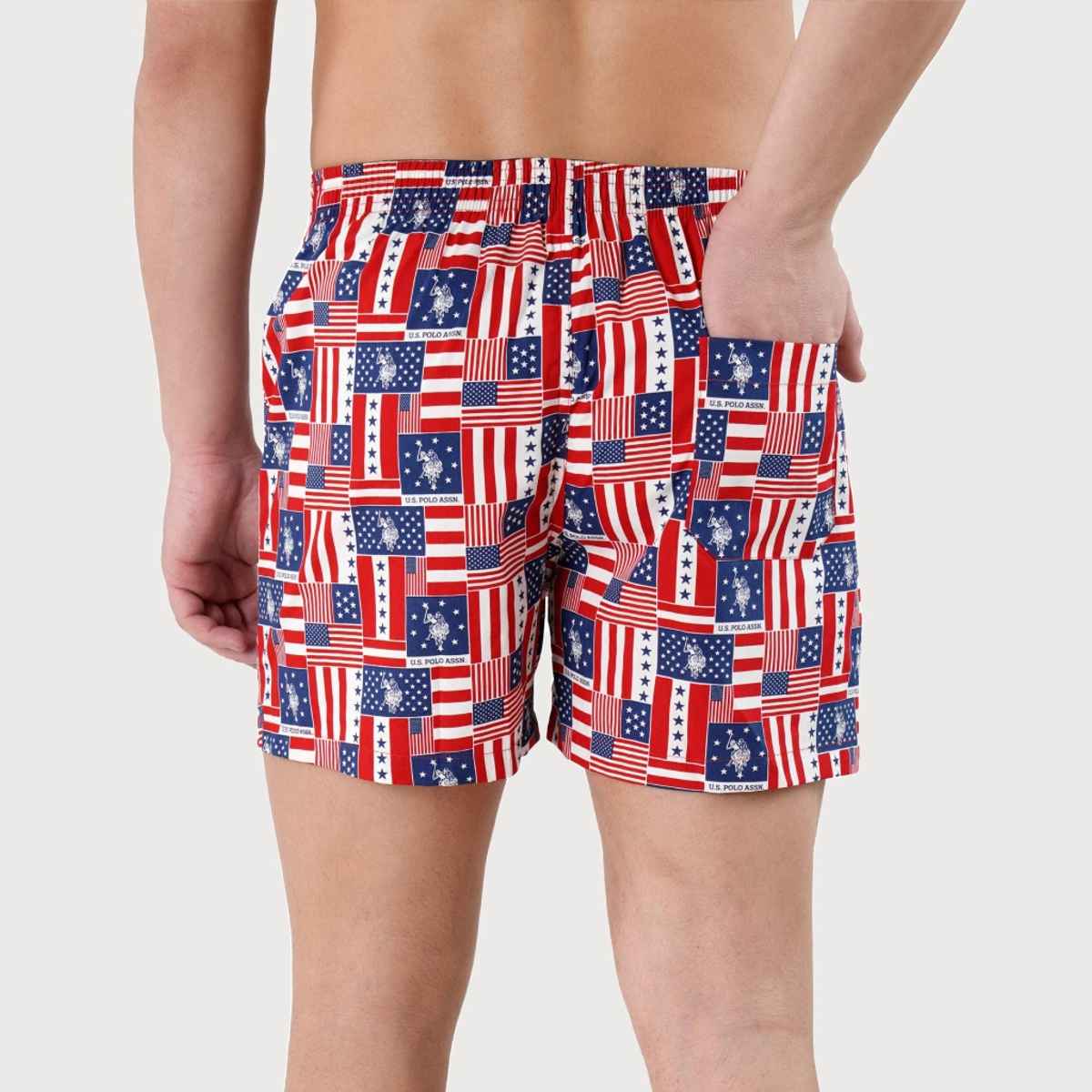 U.S. Polo Assn. | Boxers Pack of 1 | M | Boxers | I657 | Red