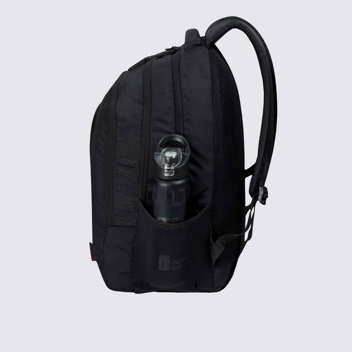 Lunar's Unisex Solid Polyester 35 L Top Handle Backpack | Black