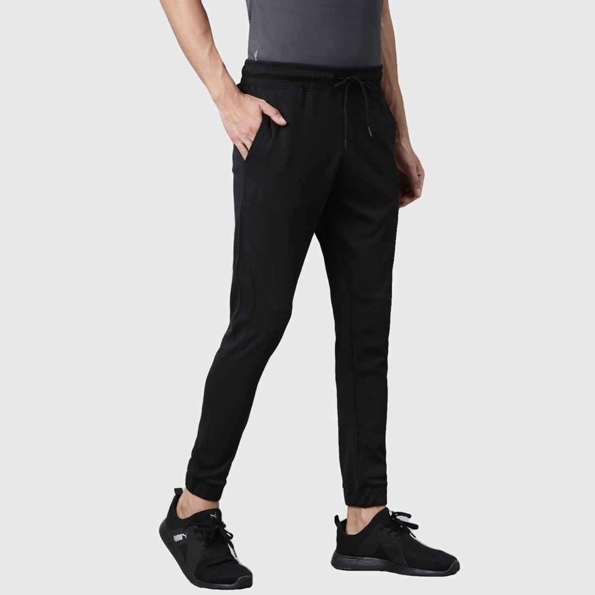 Pepe Jeans Mens Black Track pant | S | Comfort Fit, Soft Fabric, Breathable