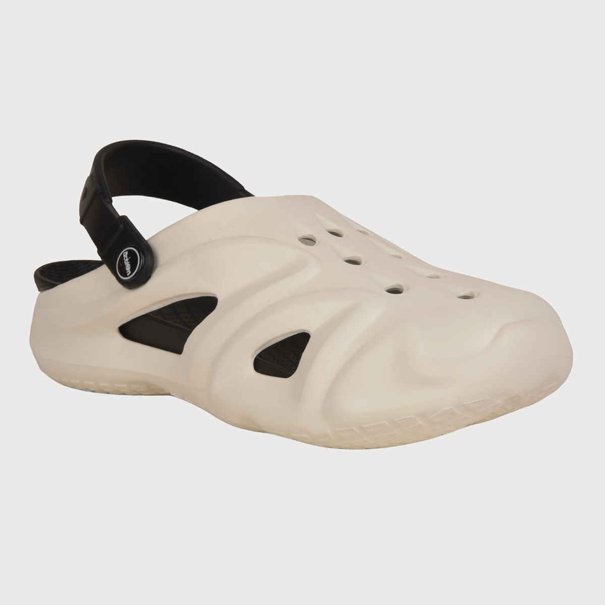 Action Men's Ontc-21 Ultra Lightweight Clogs | Trendy Colors | White and Black - UK 7