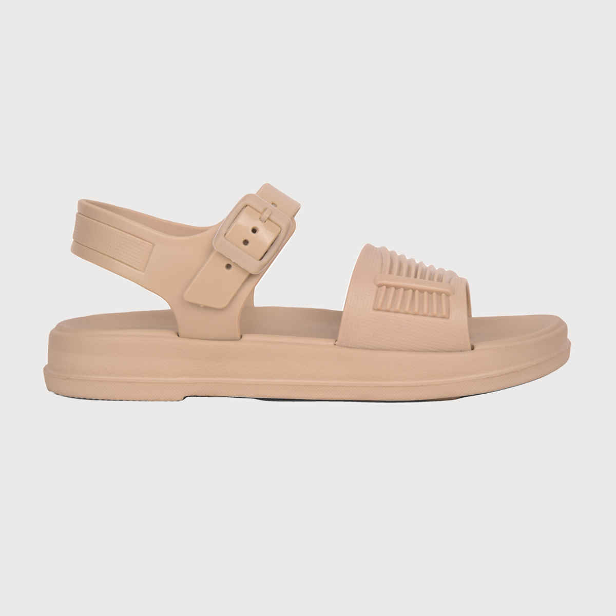 Action Girl's Ontl-43 Soft Sandals | Latest Design Sandals | Office Weal Sandals | Beige - UK 7