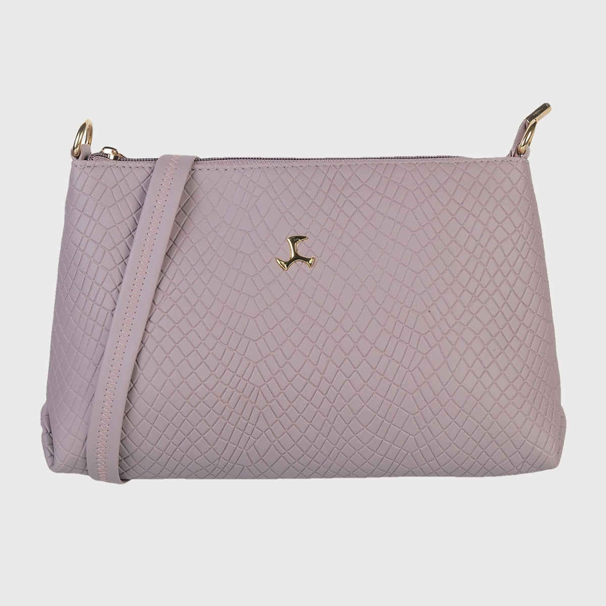 Mochi Women's Pu Sling Bag | 66-7751-26 | Purple