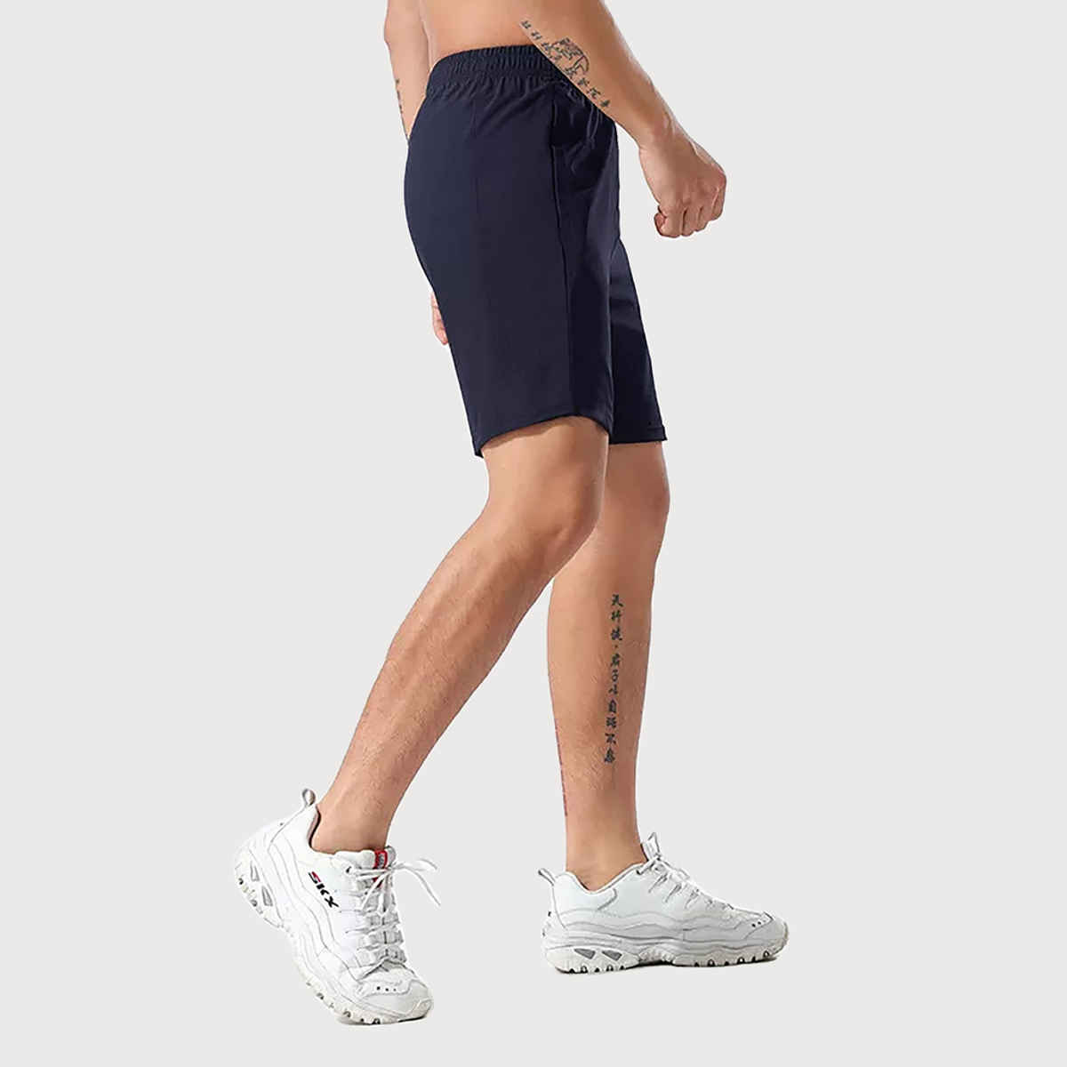 Avolt Men's Regular Fit Shorts Super Comfortable Half Pants AVS401 (NAVY) Dark Blue | M