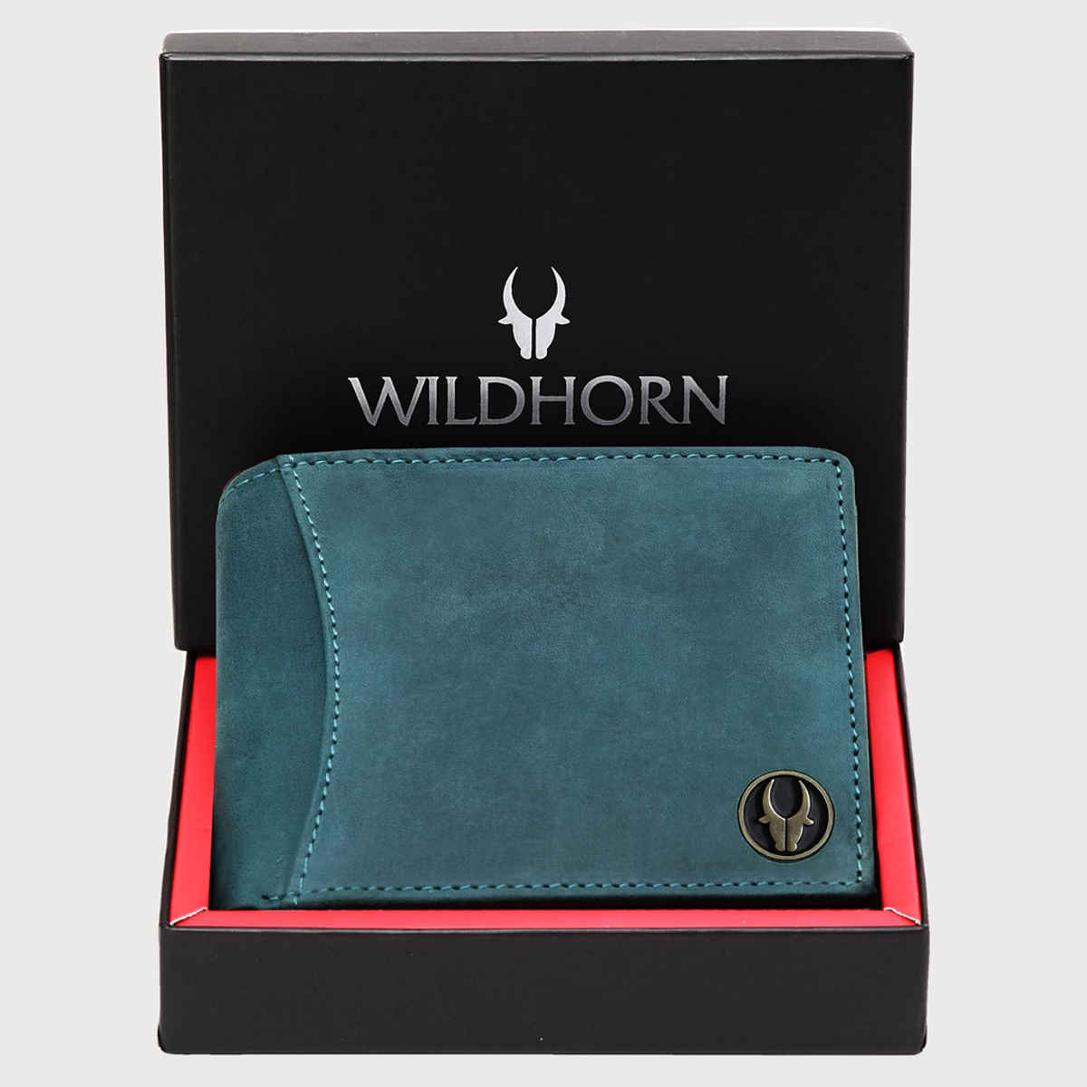 Wildhorn Men's Genuine Leather Wallet | Blue