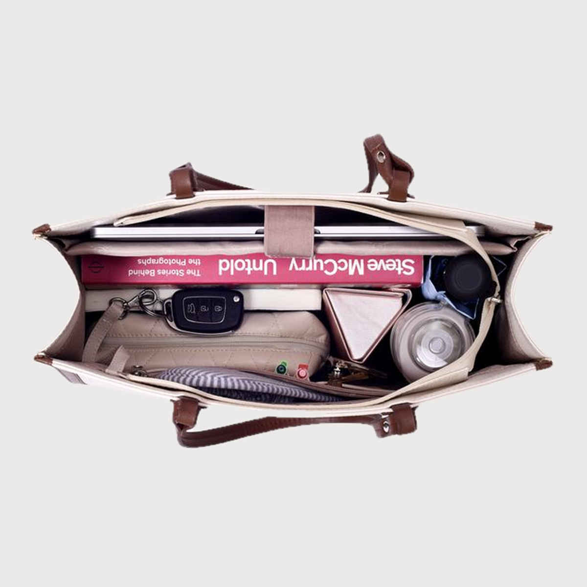 Lino Perros Women's Tote Bag | LWHB02623 | Off-White