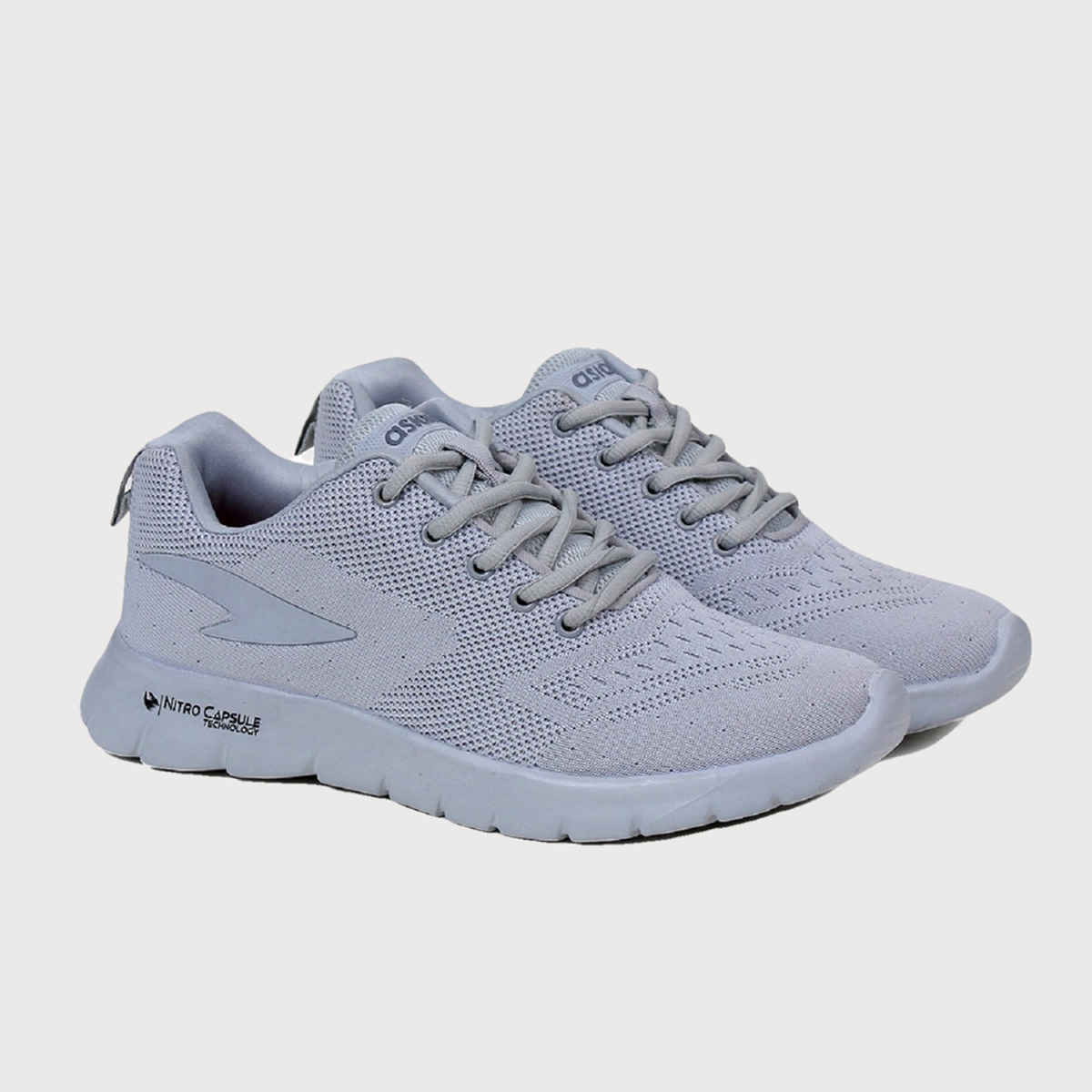 Asian Delta-21 Men Sports Shoes | Light Grey | Size-7