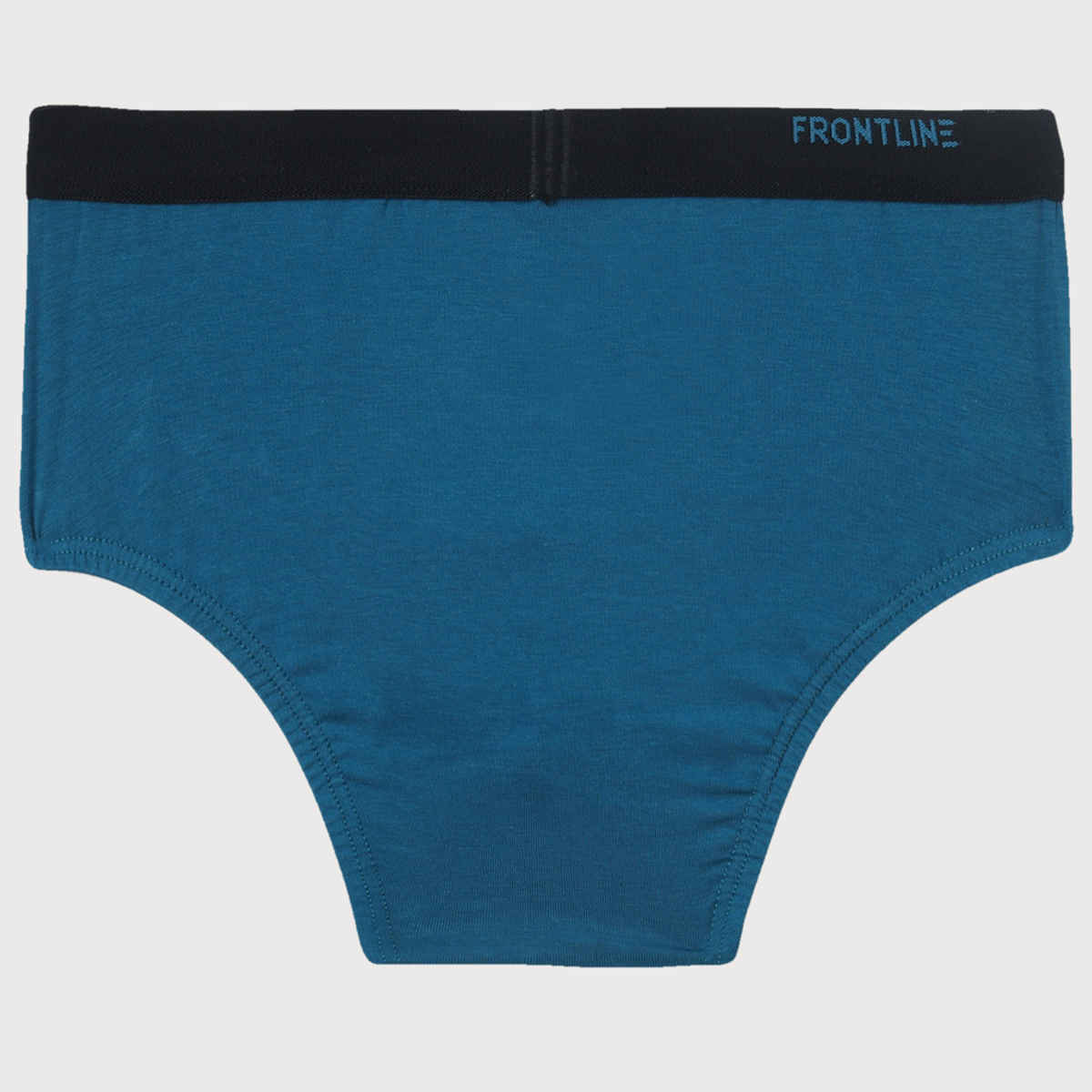 Rupa Colors Kid's Mini Brief Junior | Style 109 Peacock Blue and Black - 75 cm | Pack of 2