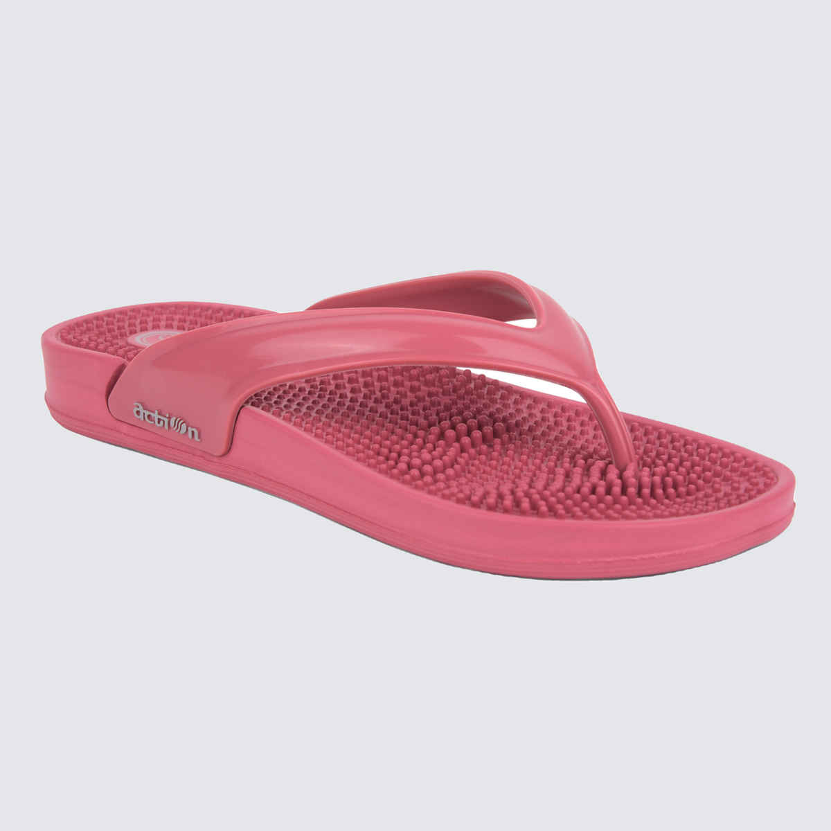 Action Women's Hran-62 Ortho Slippers | Acupressure Insole | Pain Relief Insole | Onion Pink - UK 5