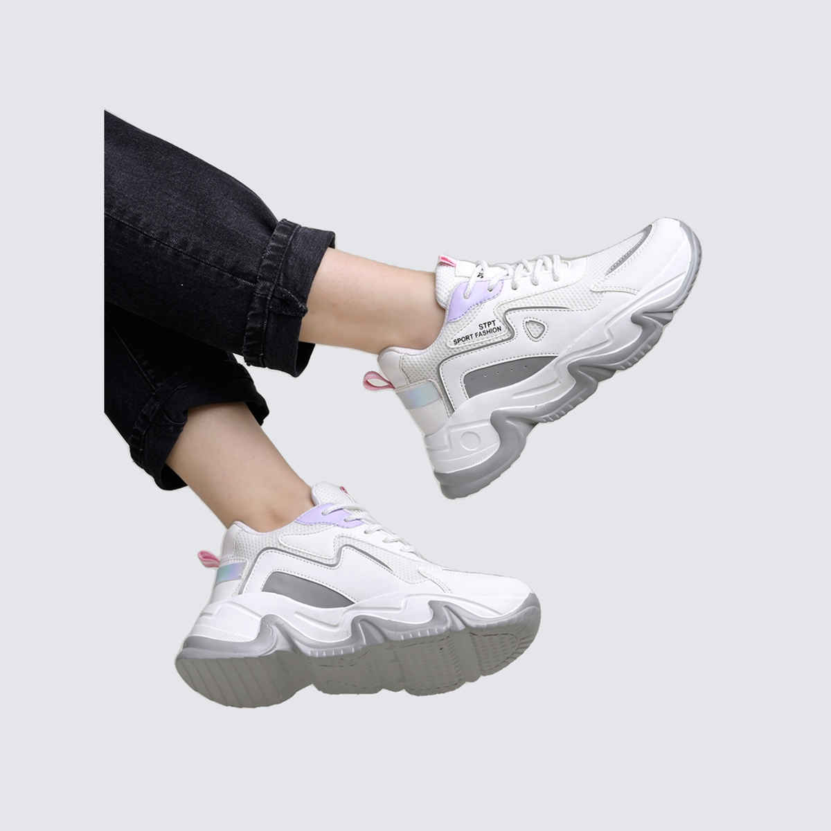 Shoetopia Daily Wear Casual Sports Shoe Sneakers Casuals For Women | UK 3