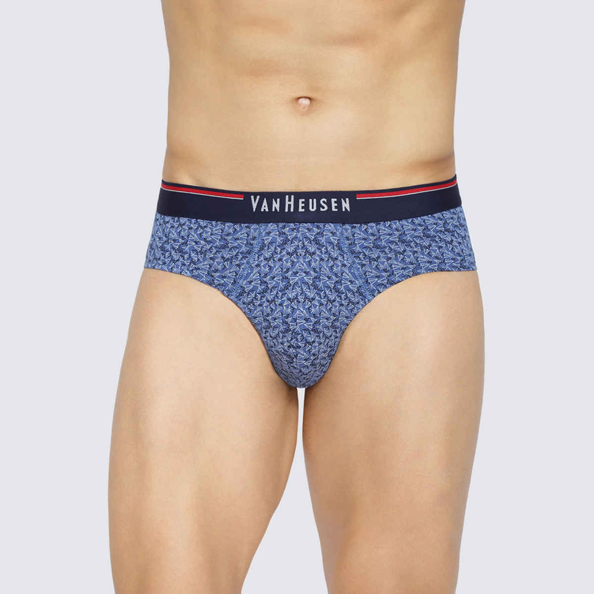 Van Heusen Men Printed Anti Bacterial & Super Soft Briefs | Assorted - M