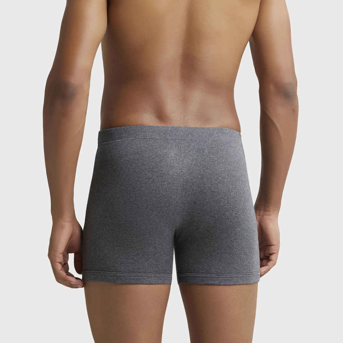 Jockey 8008 Men's Cotton Rib Underwear Solid Trunk|Ultrasoft Waistband | -XXL