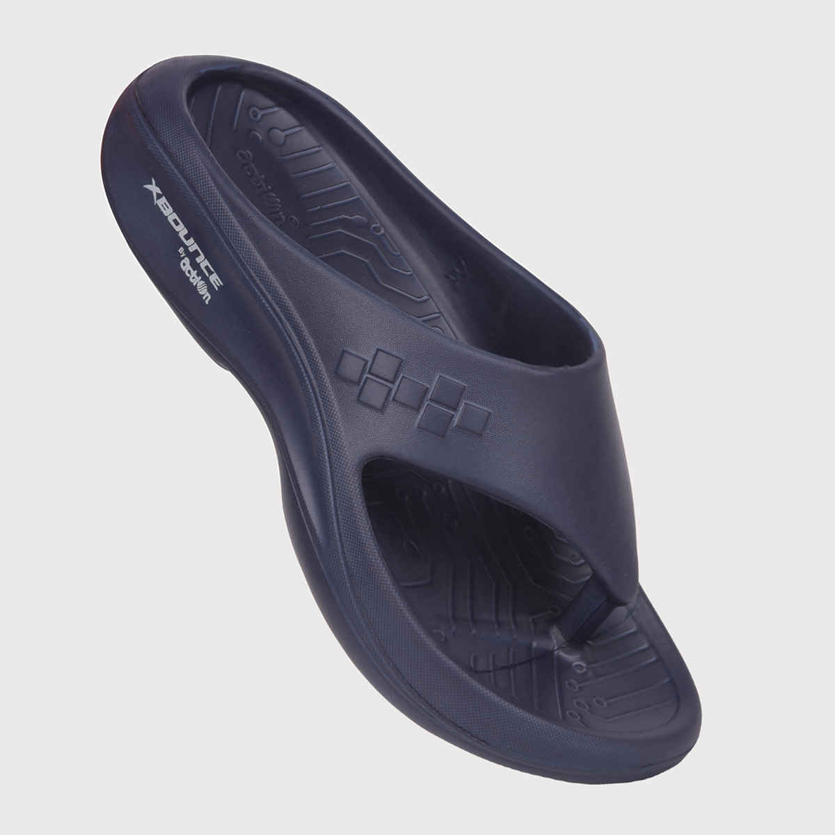 Action Men's Hran-53 Comfortable Slippers | Designer Footwear | Lightweight | Navy Blue - UK 8