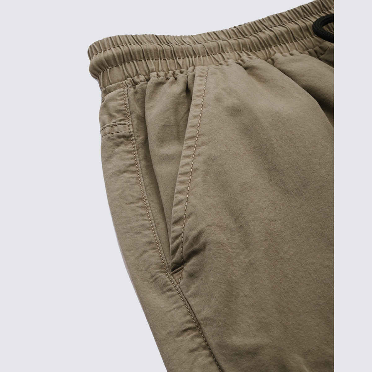 Bene Kleed Unisex Parachute Cargo Trousers | Brown - 28