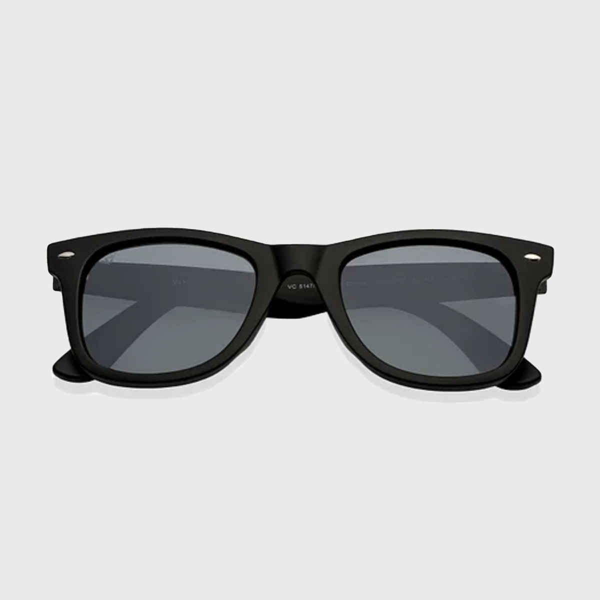 Vincent Chase By Lenskart Unisex Polycarbonate Wayfarer Sunglasses | Black - L