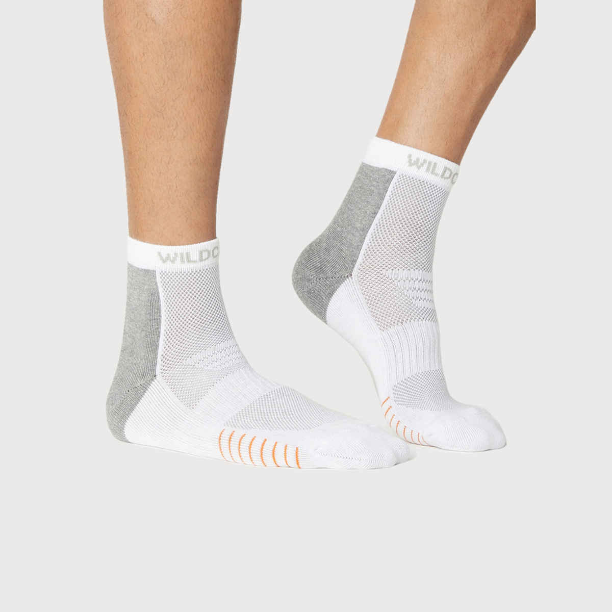 Wildcraft Unisex Patterned 78% Cotton, 20% Nylon, 2% Elastane Socks | Assorted - Free Size