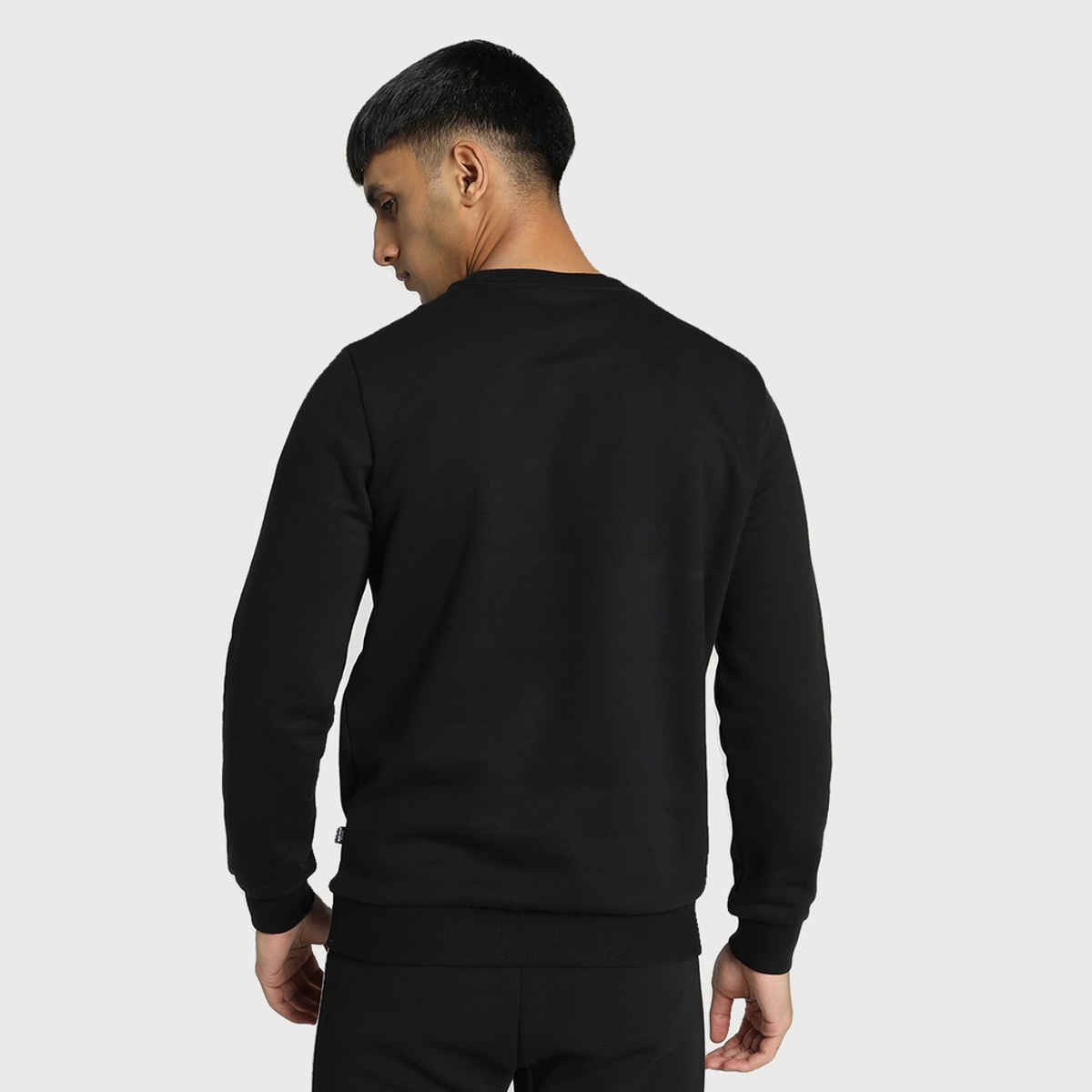 Puma Men's Sweatshirt Crew-Neck - Black | L