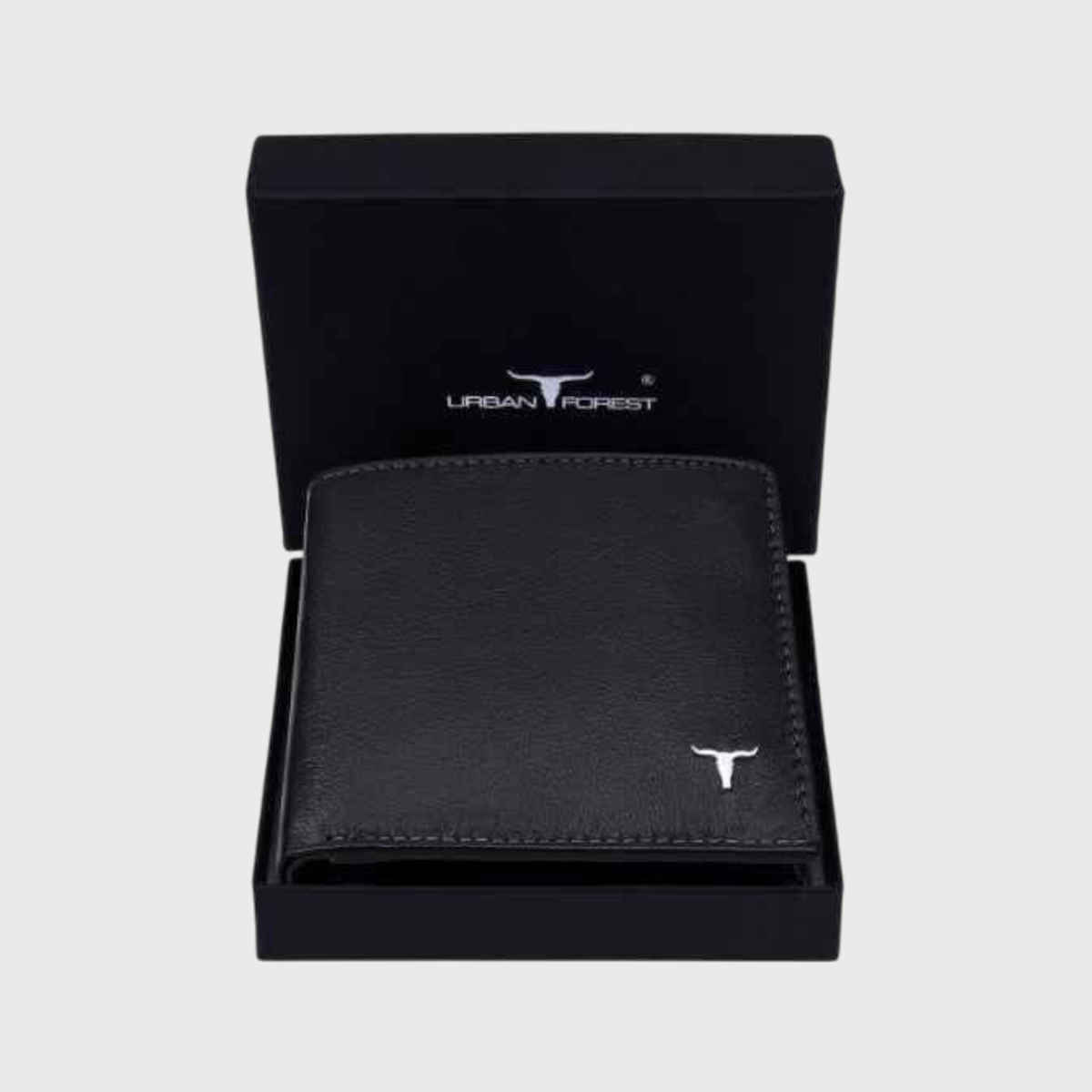 Urban Forest Men's George Leather Wallet | Black