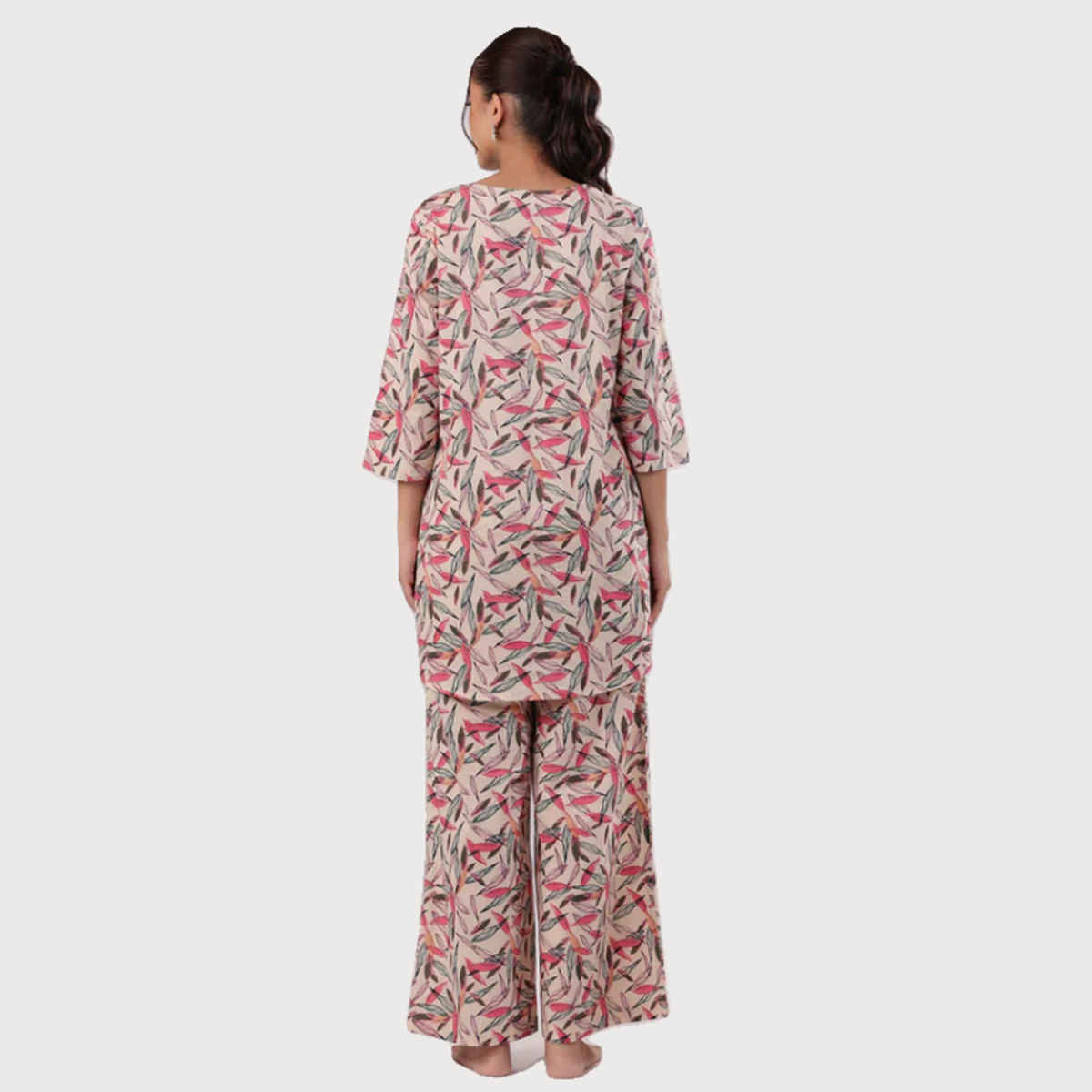 Sanskrutihomes Women Printed Colour Multicolor Night Suit SE-NSP-628 | XL