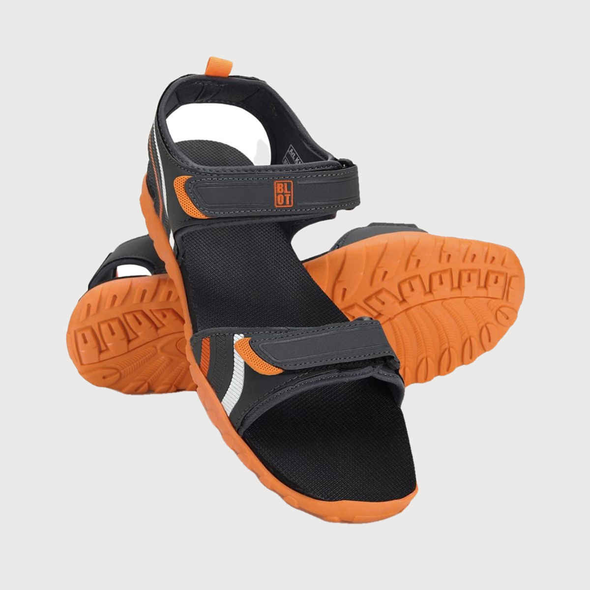 Paragon Men's Grey Tpr Sandals K1423G UK 8