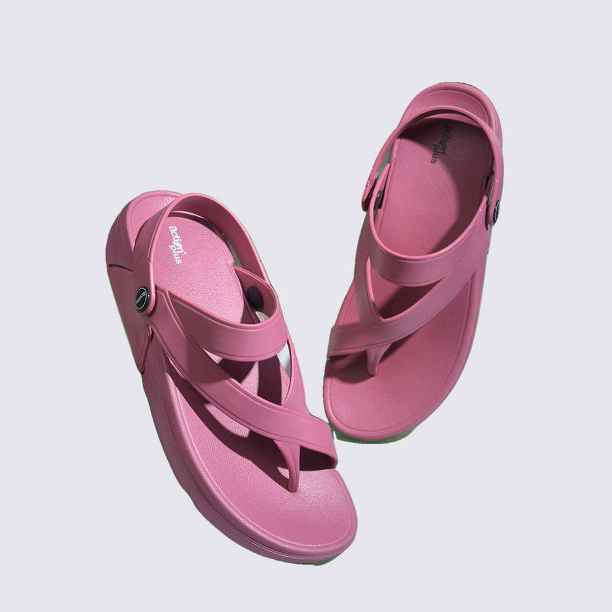Action Women's Aptw-33 Backstrap Sandals | Office Wear | Comtable Sandals | Onion Pink - UK 6