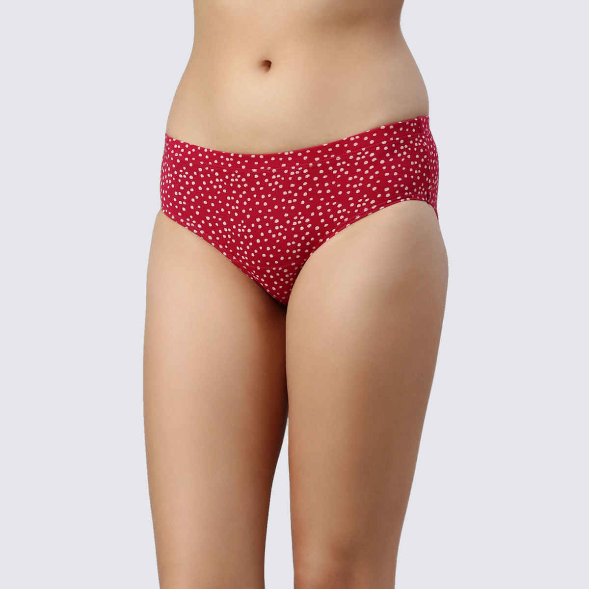 Enamor Women's CR17 Stretch Cotton Solid Hipster Panty | Antimicrobial | PO5 | Assorted-L