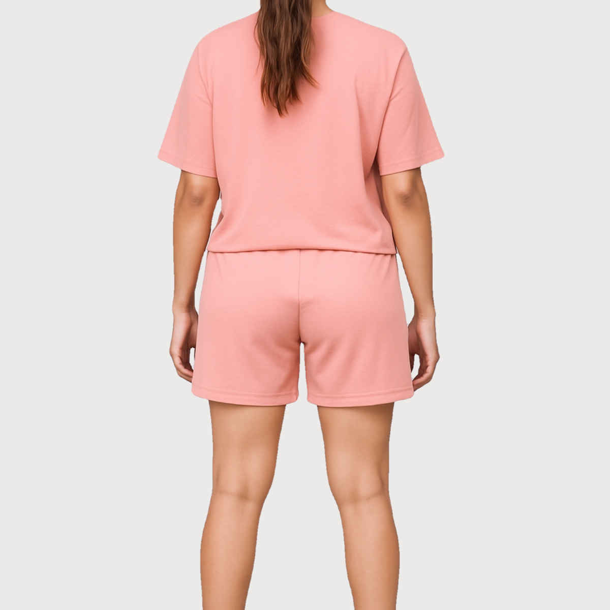 EQL Women's Pure Cotton Shorts | Coral - S
