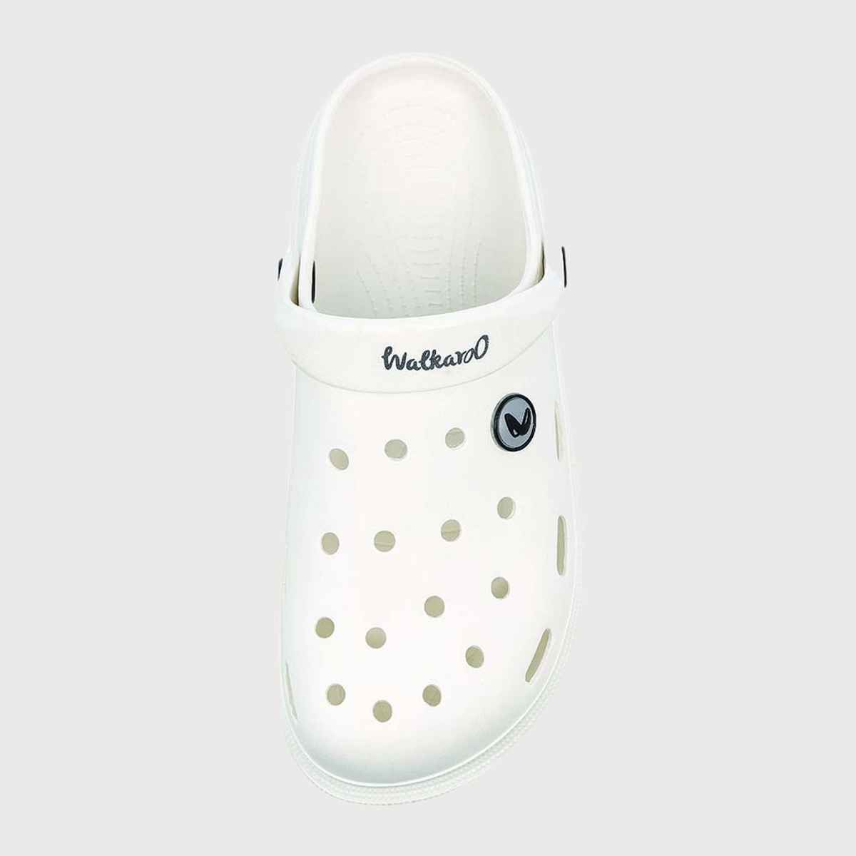 Walkaroo Men's Clogs - WC4843 White UK9