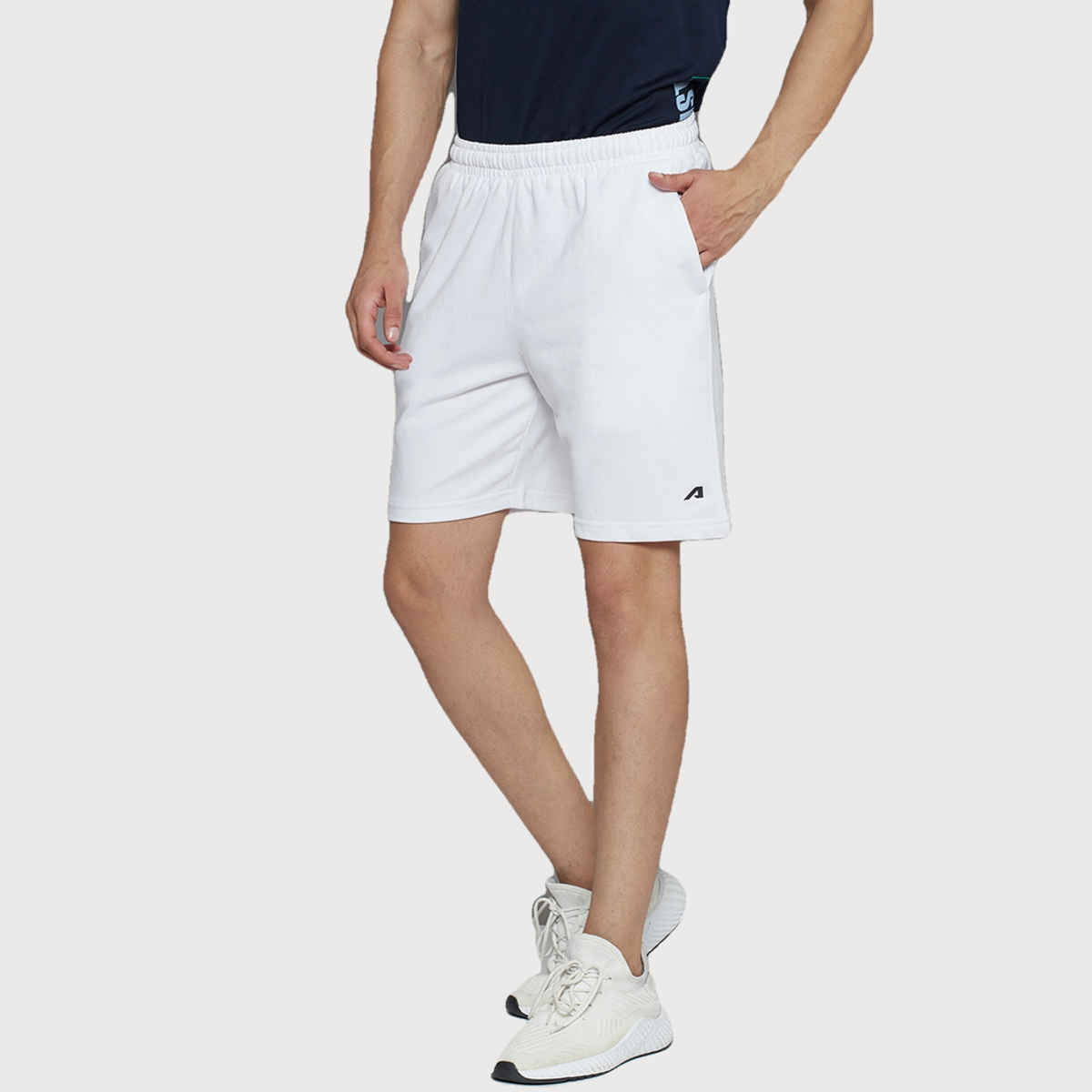 Alcis Men's Waffle Shorts | White | M