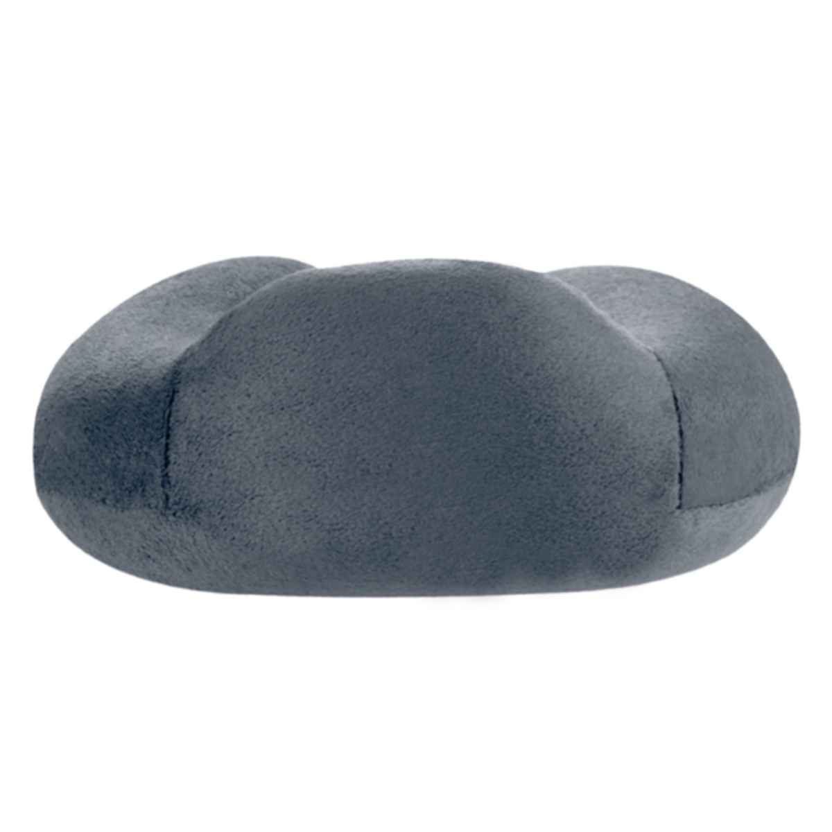 Billebon Unisex Velvet Neck Pillow | Grey