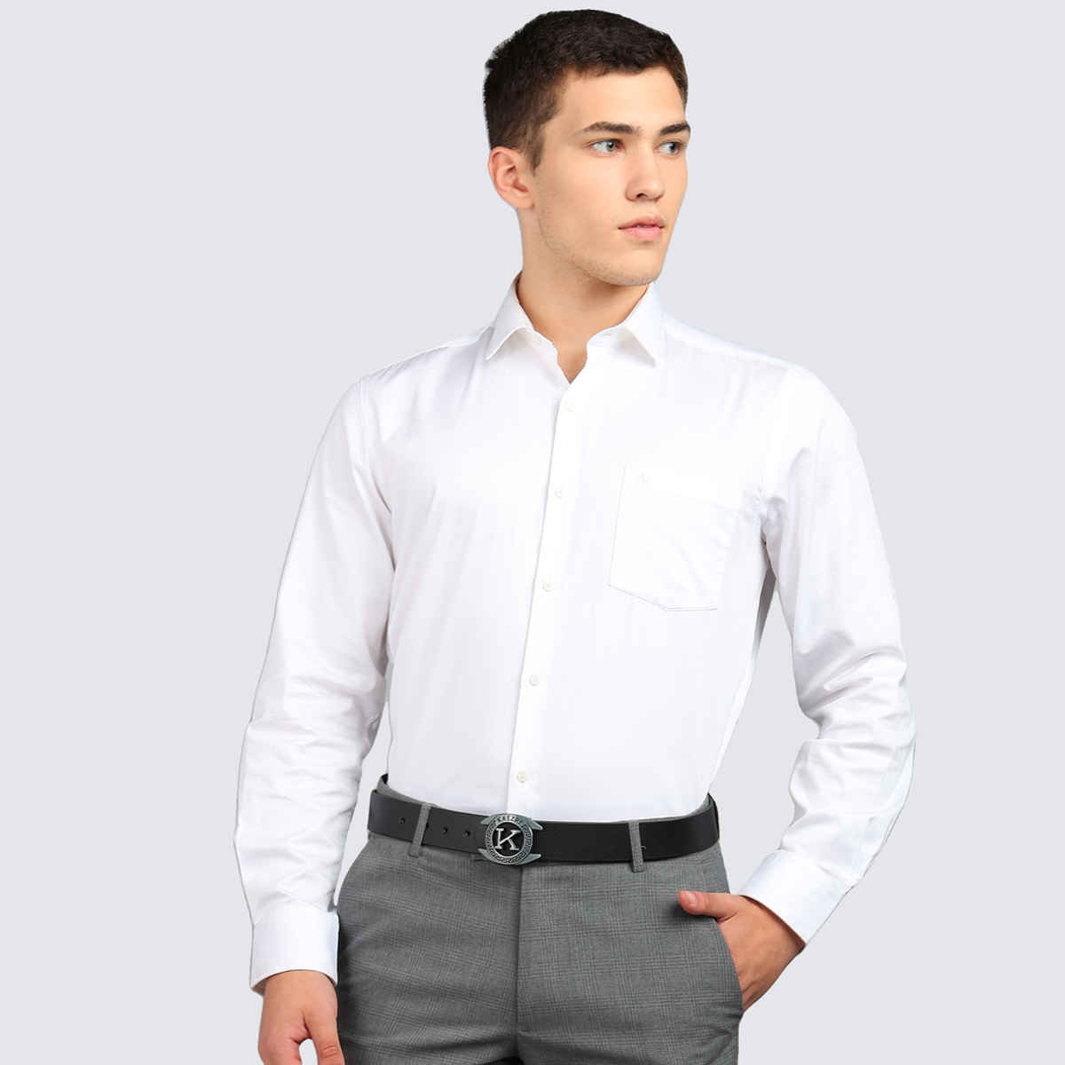 Kaezri Genuine Leather Black Belt for Men With Imported Buckle | Kzblddcb 36