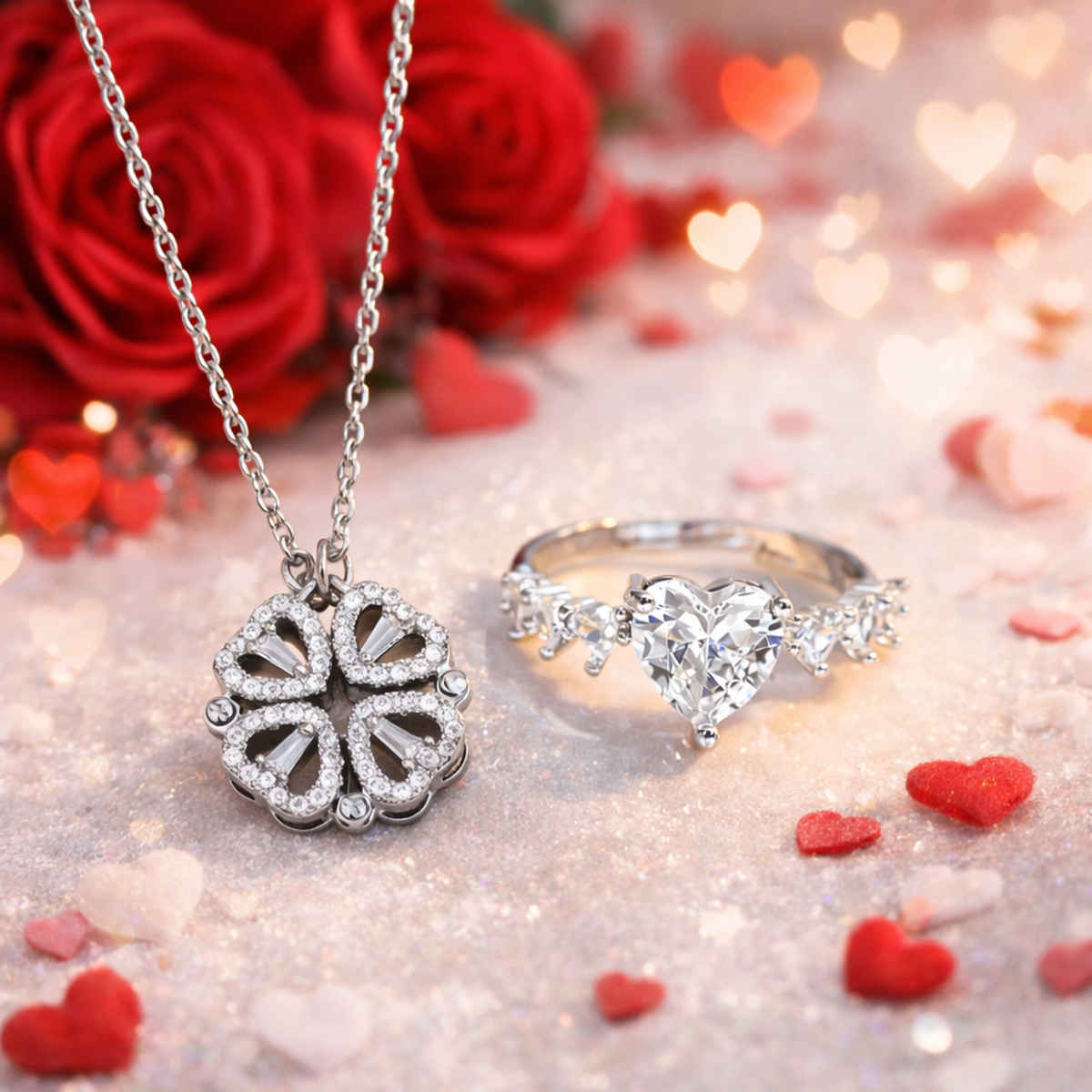 Beautynx Red Rose Jewellery Surprise BNX-GF-00070 | Mother's Day