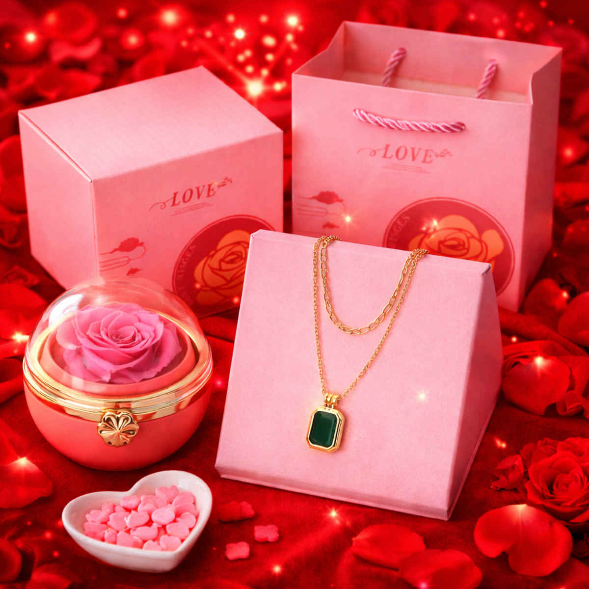 Beautynx Soft Pink Forever Rose Gift BNX-GF-00130 | Mother's Day