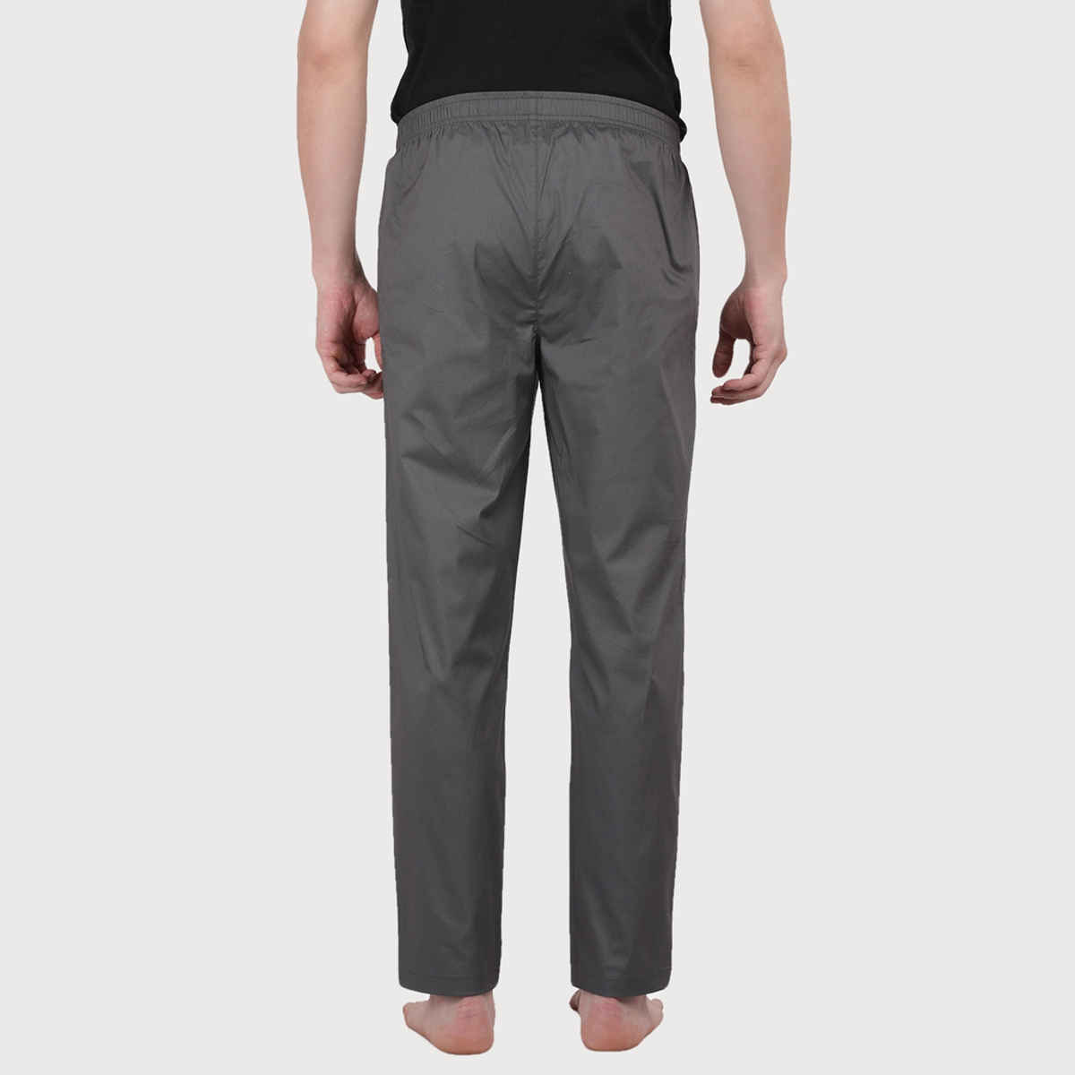 Pepe Jeans Mens Grey Cotton Solid Sleep wear - Pack of 1 (M) Comfort Fit, Soft Fabric, Breathable