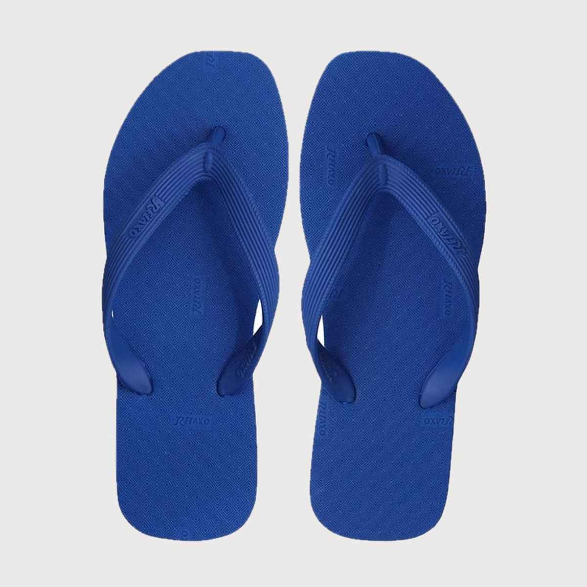 Relaxo Hawai Flip Flop Hi Lite 03 Blue For Men | UK - 10