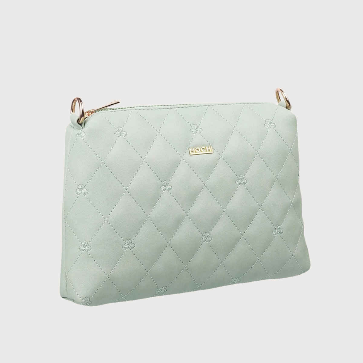 Mochi Women's Pu Sling Bag | 66-7354-60 | Lightgreen