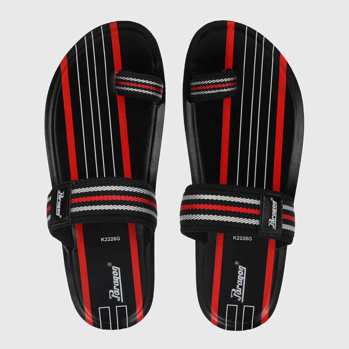 Paragon Men's Black Pu Slippers PUK2226G UK 7