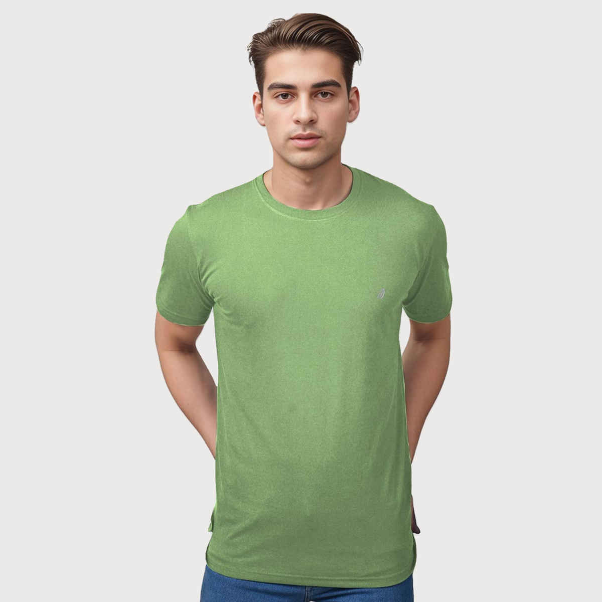 Lux Nitro Men's Round Neck T-shirt | Pista - M
