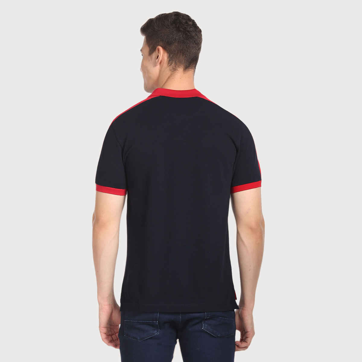 U.S. Polo Assn. Men's Solid Polo Shirt | Navy - S