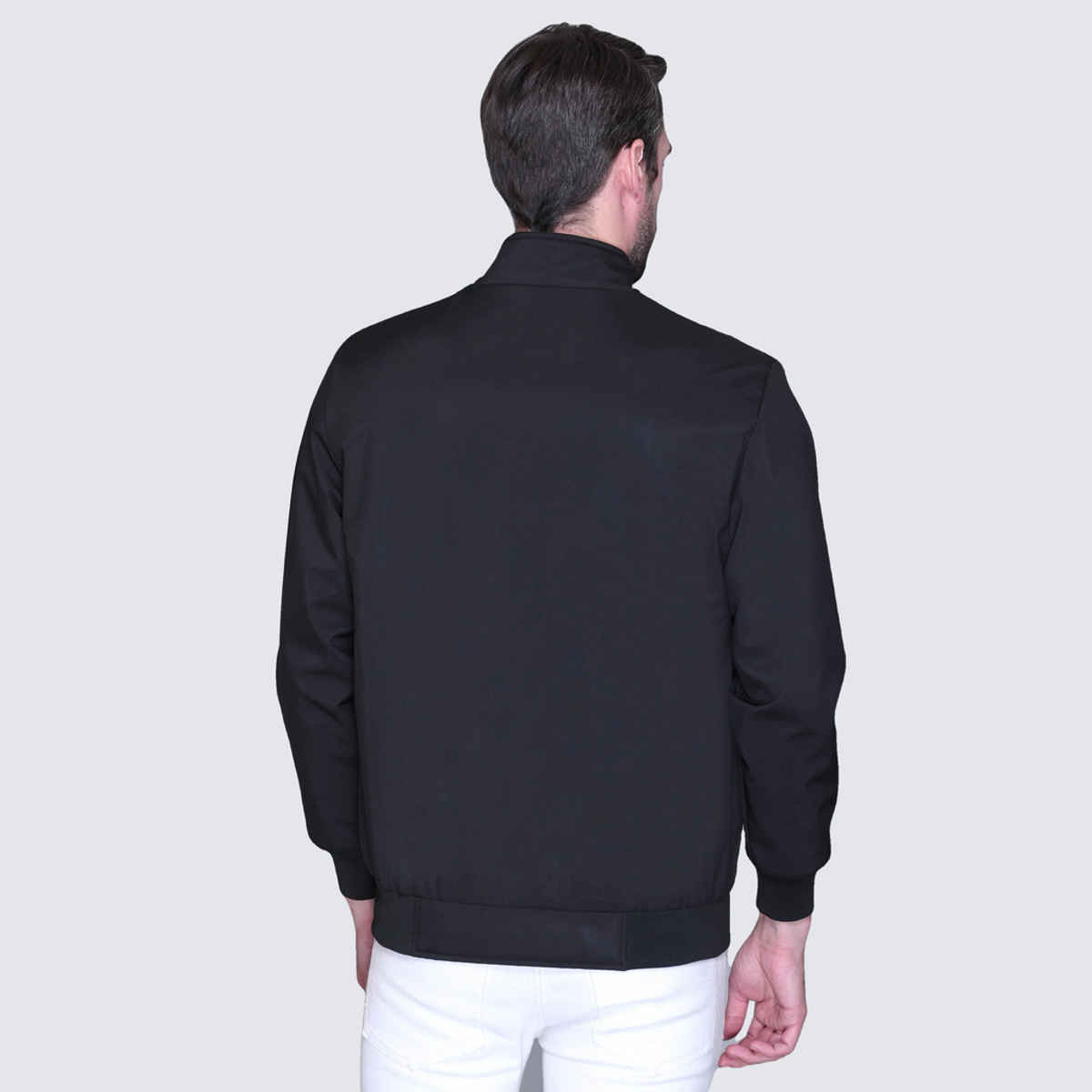 Fort Collins Men's Windbreaker Jacket | Black - L