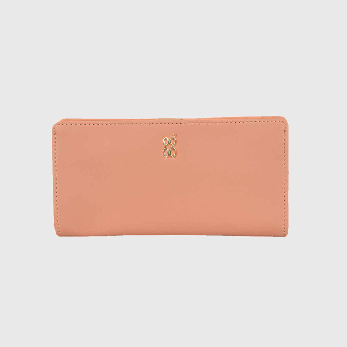 Baggit Women's Anad 2 Fold Wallets | Rose