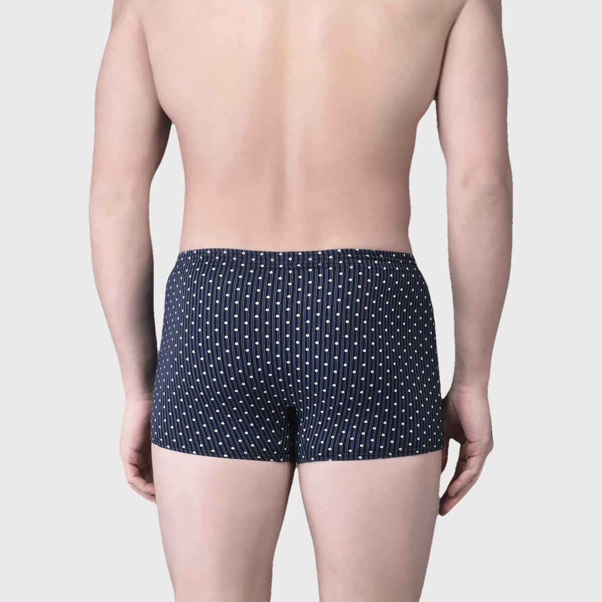 Dollar Bigboss Men's Soft Combed Cotton Printed Trunk | Pack Of 2 | Assorted - M