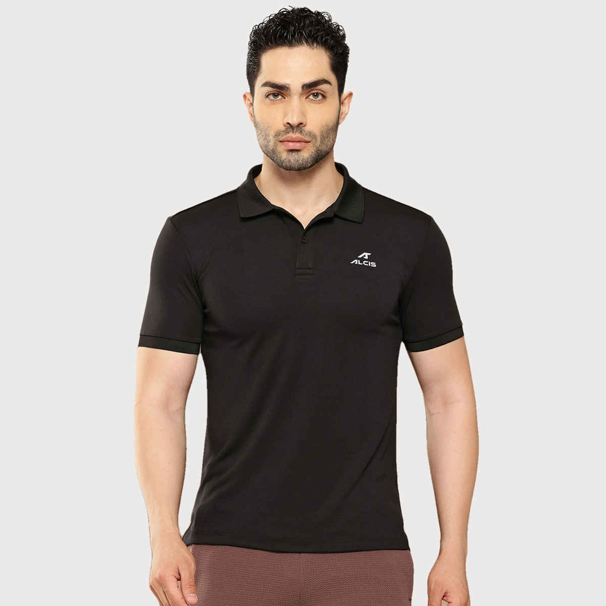 Alcis Men's Wonder Polo | Black | XL