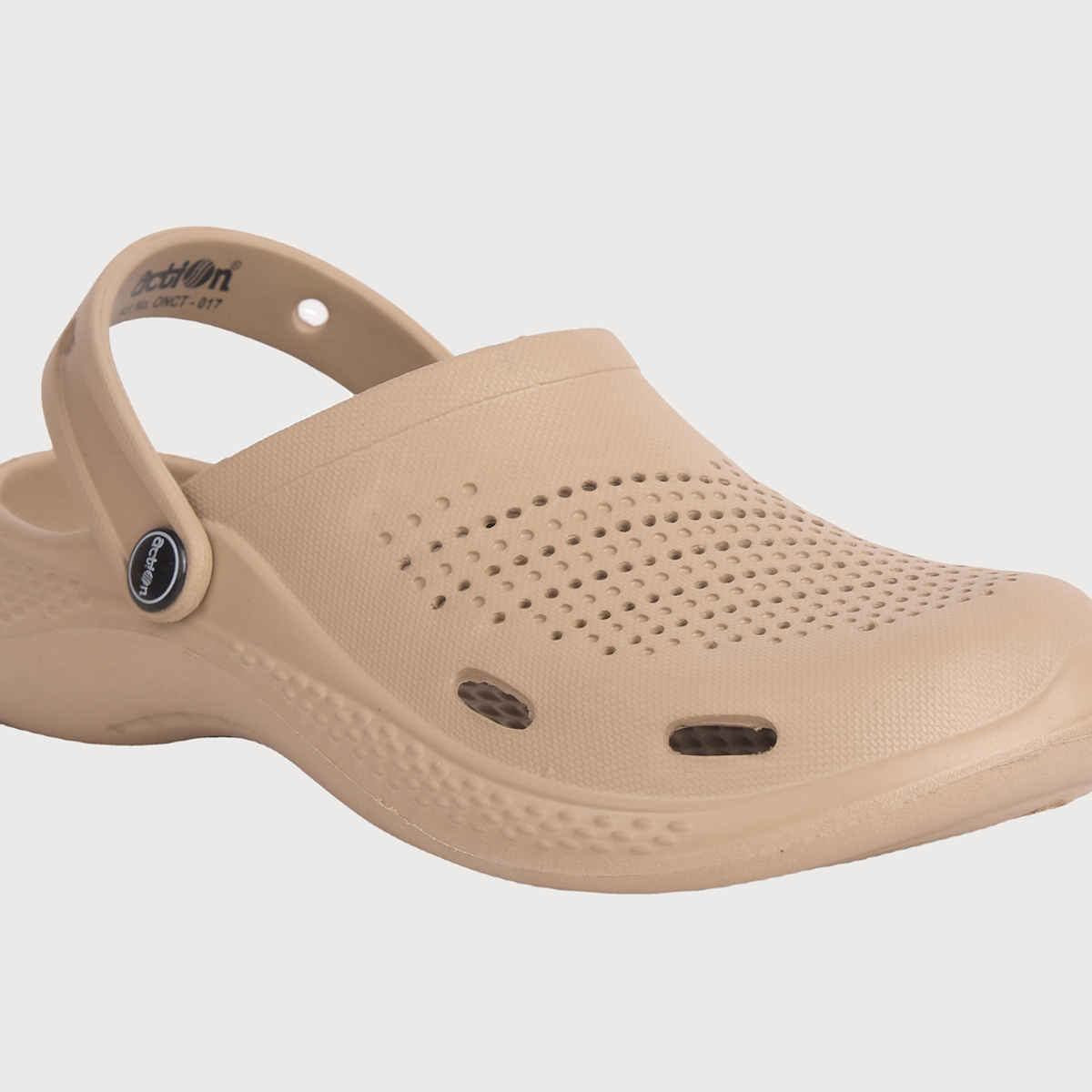 Action Women's Ontc-17 Ultra Lightweight Clogs | Trendy Colors | Air Pass Upper | Beige - UK 8