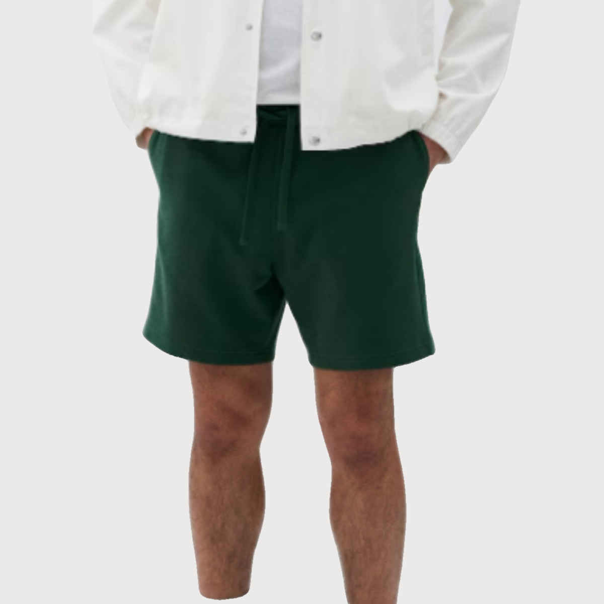 EQL Men's Pure Cotton Shorts | Olive - XXL