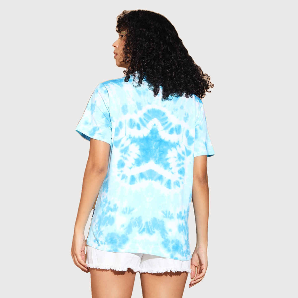 The Dry State Women's Blue T-shirts WTSH | 1673A | XL