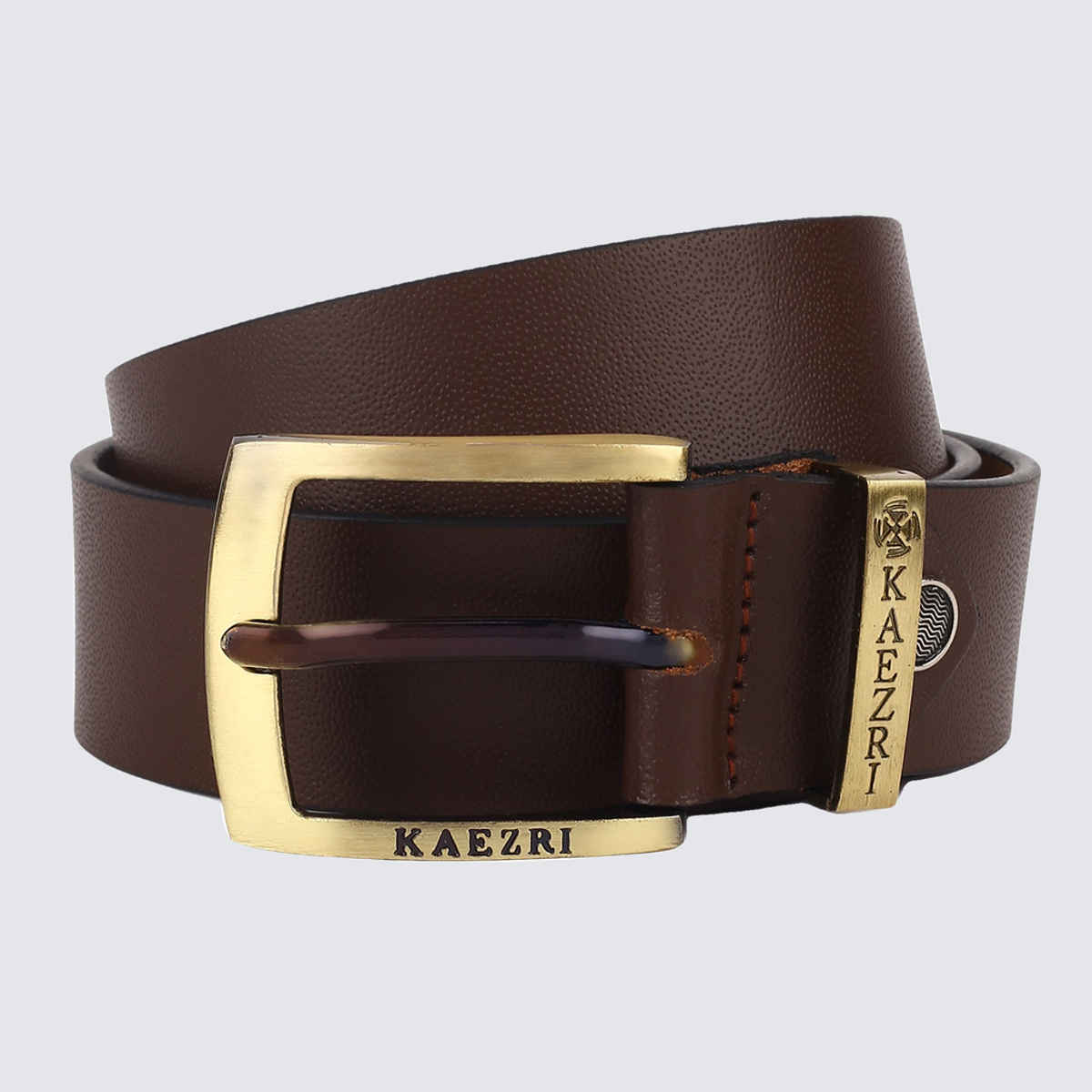 Kaezri Genuine Leather Brown Belt for Men | Mono - 42