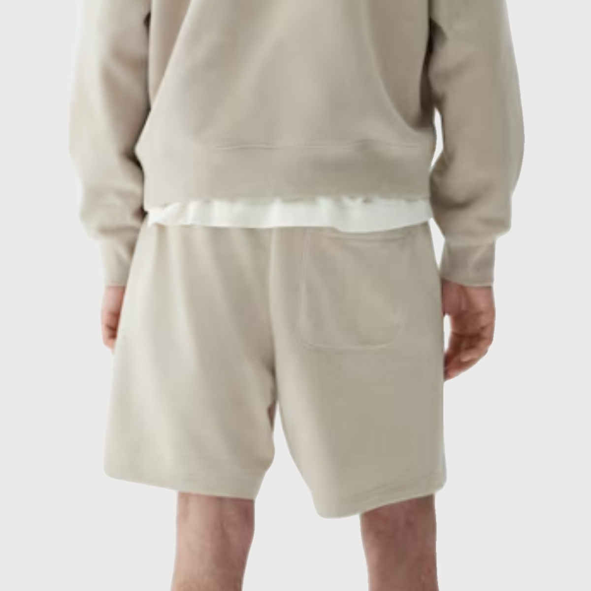 EQL Men's Pure Cotton Shorts | Beige - M